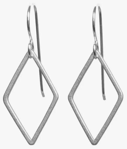 Simple Diamond Earrings
