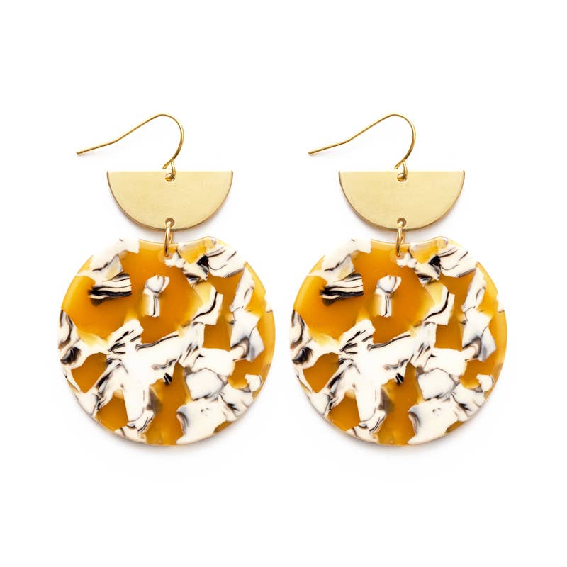 Pollock Earrings- Autumn Rythm - Elements Berkeley