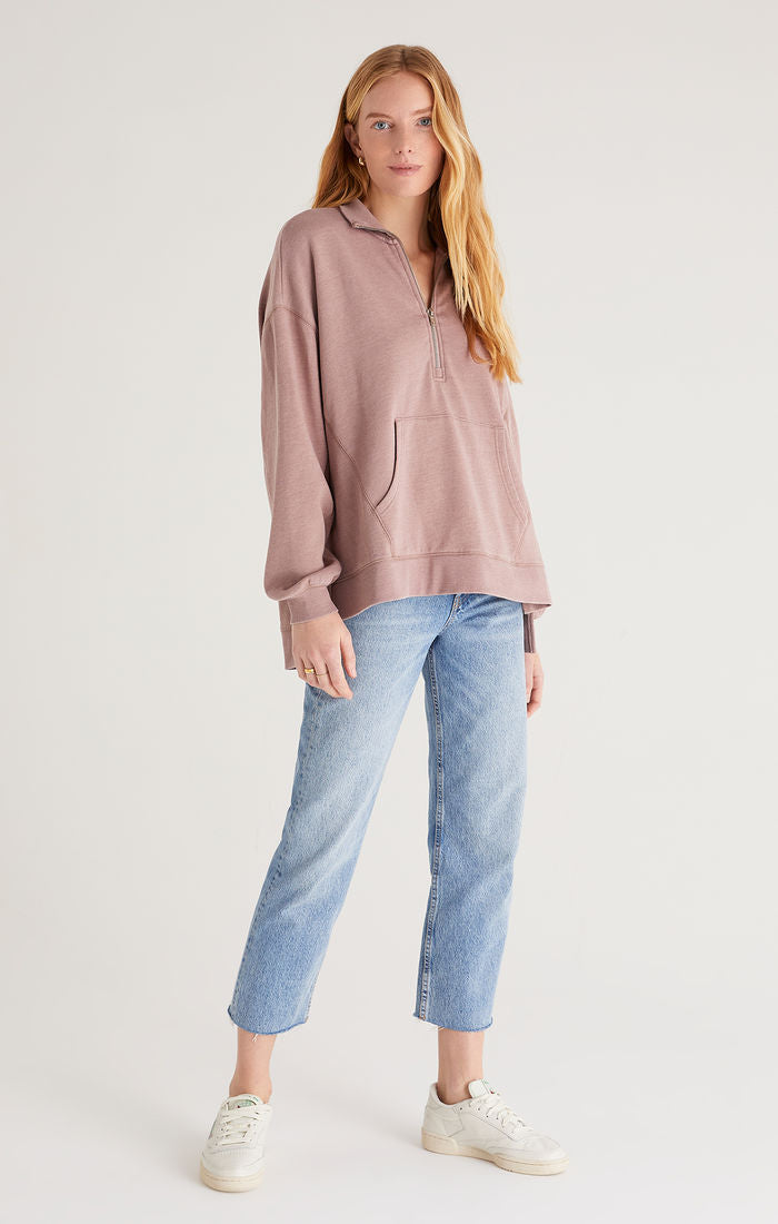 Z Supply Half Zip Modern Weekender