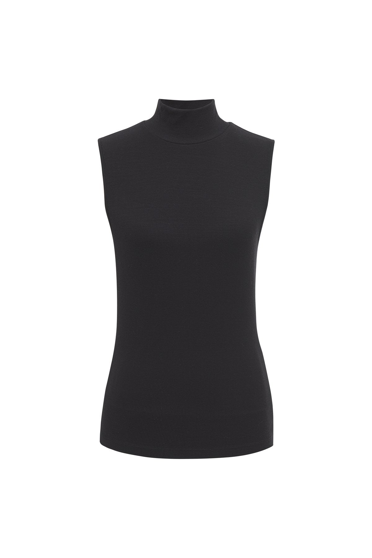 SANCTUARY Essential Sleeveless Mock Neck Top