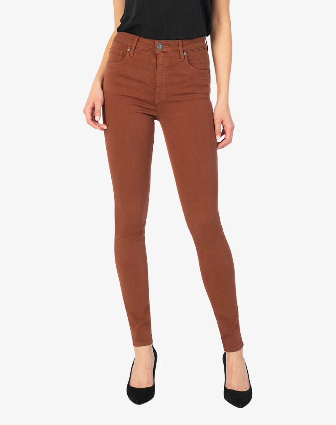 Kut from the Kloth Mia High Rise Fab Ab Slim Fit Skinny