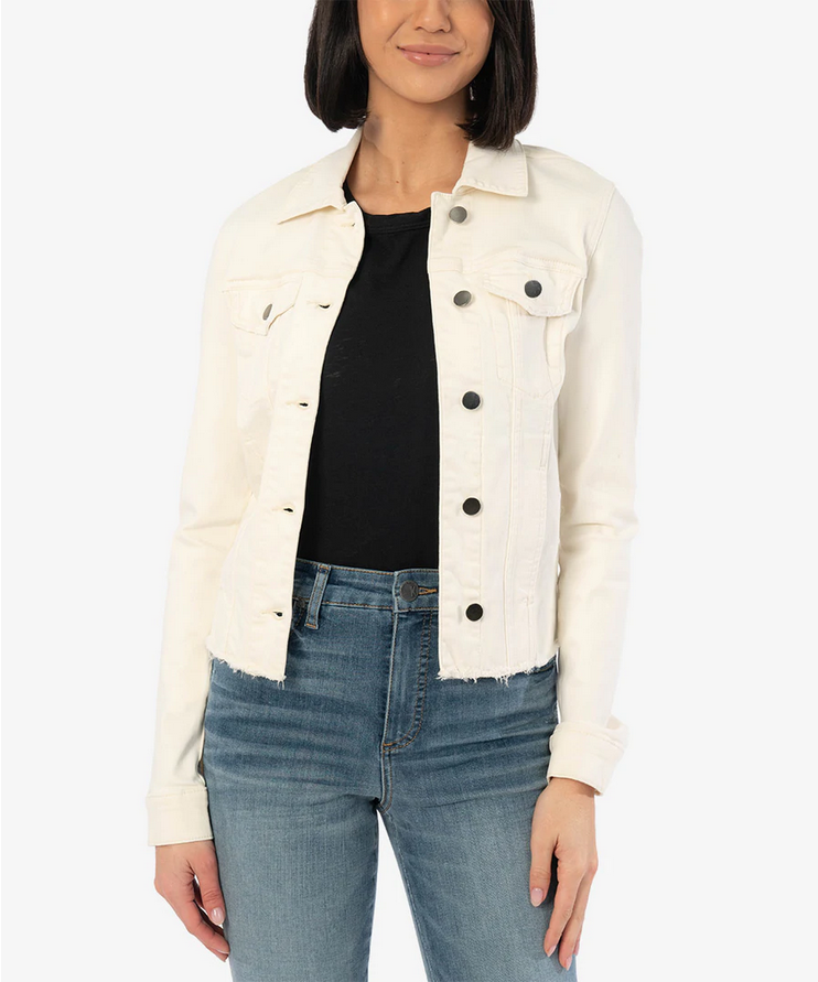 Kut From The Kloth Julia crop Denim Jacket