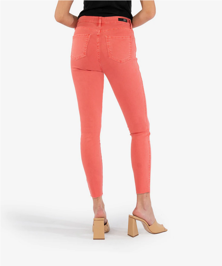 Kut From The Kloth Connie High Rise Fab Ab Ankle Skinny