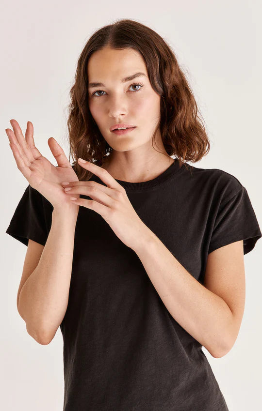 Z Supply Modern Crew Slub Tee Dress
