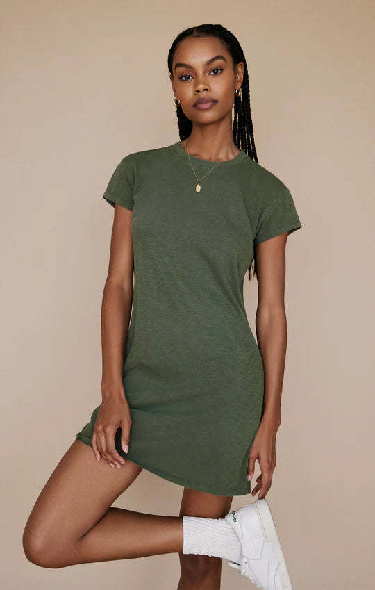 Z Supply Modern Crew Slub Tee Dress