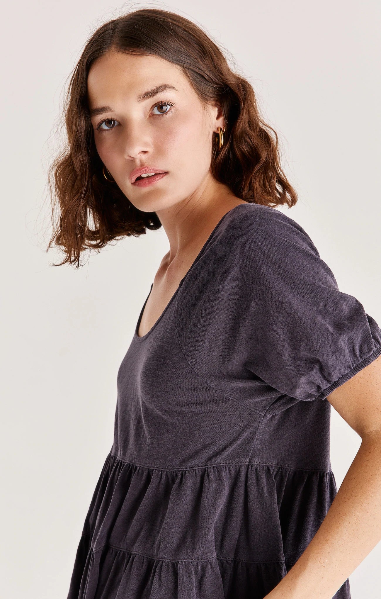 Z Supply Cove Slub Tiered Top