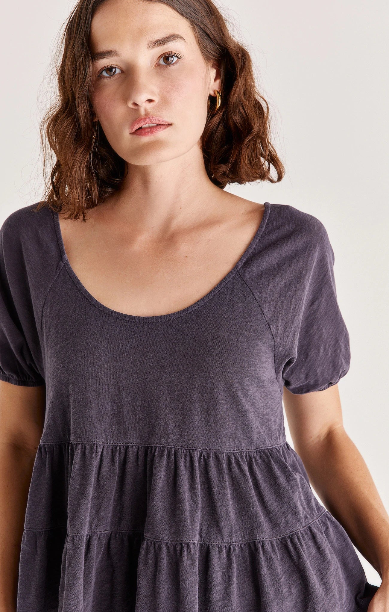Z Supply Cove Slub Tiered Top