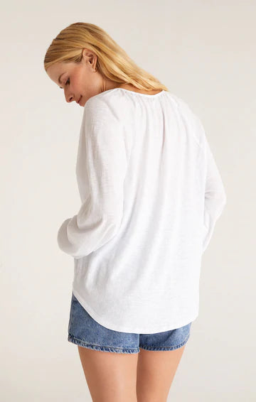 Z Supply Nikki Slub Top