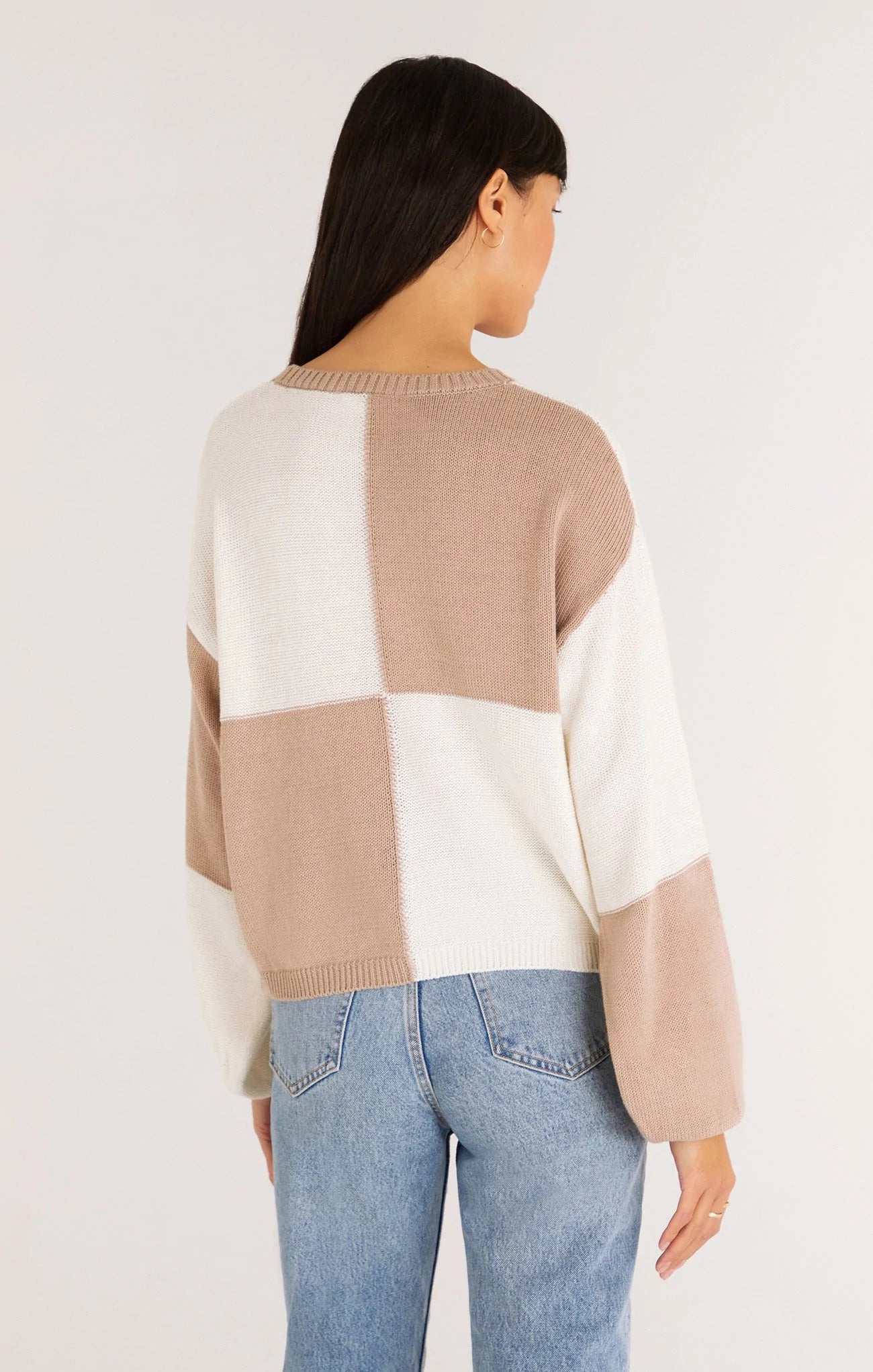 Z Supply Solange Check Sweater