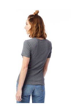 mia slinky rib crew t-shirt - Elements Berkeley