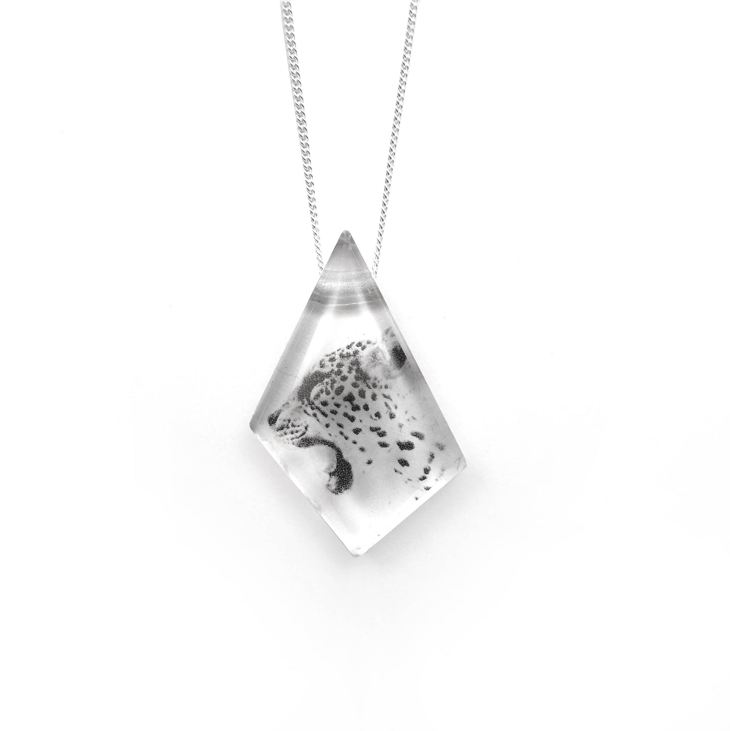 Geo Cheetah Necklace - Elements Berkeley