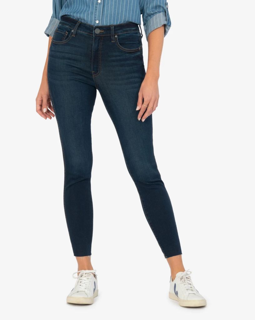 KUT FROM THE KLOTH Connie High Rise Fab Ab Slim Fit Ankle Skinny
