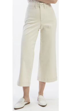 HIGH-RISE CLEAN WIDE LEG CROP PANT - Elements Berkeley