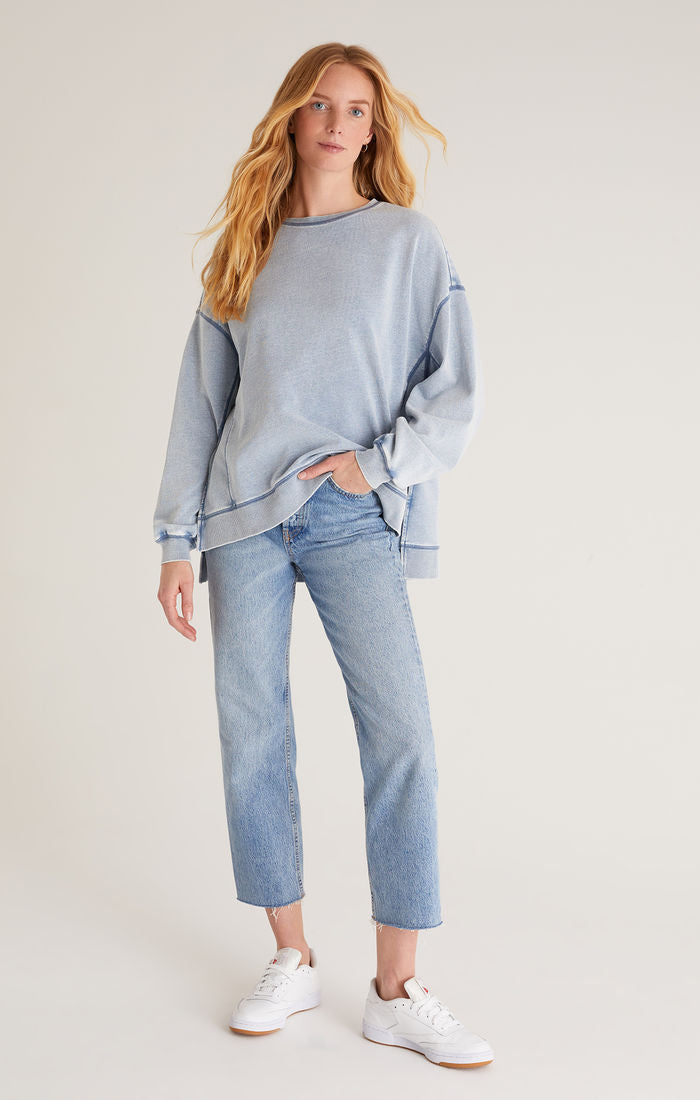 Z Supply Knit Denim Modern Weekender