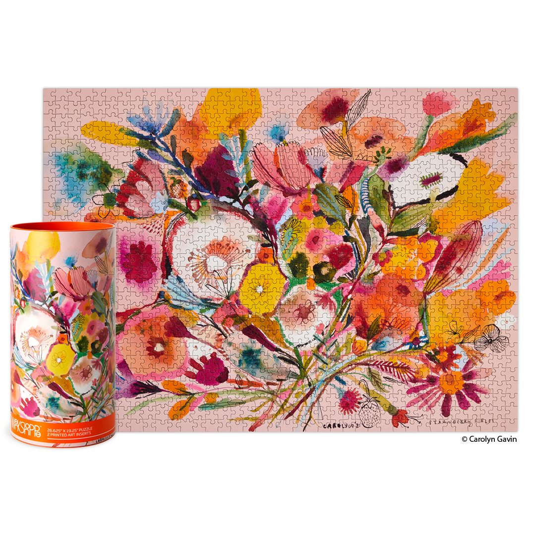 WerkShoppe - Strawberry Fields | 1000 Piece Jigsaw Puzzle