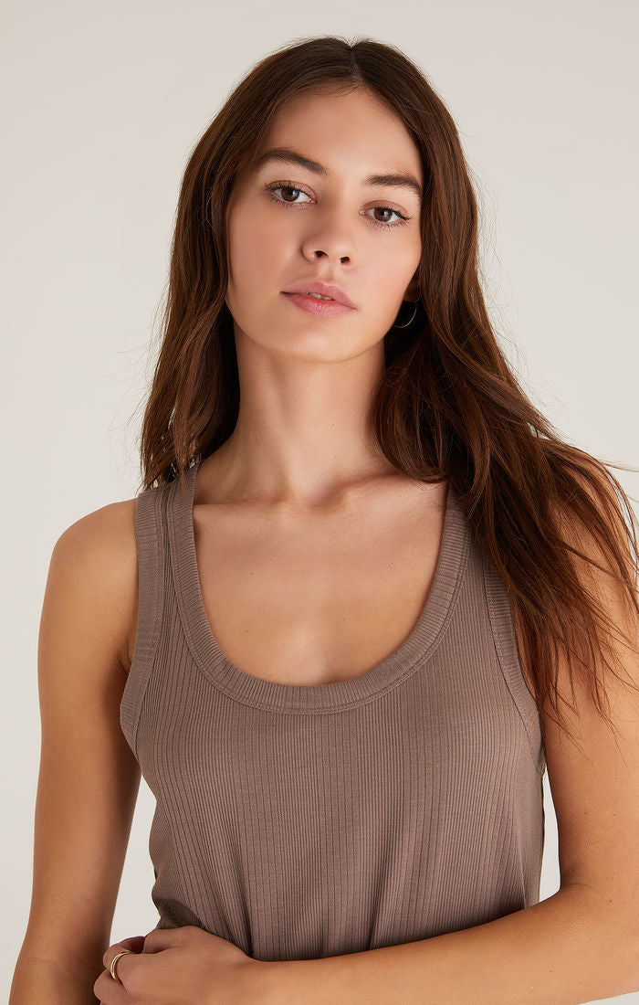 Z Supply Jaslyn Variegated Rib Dress