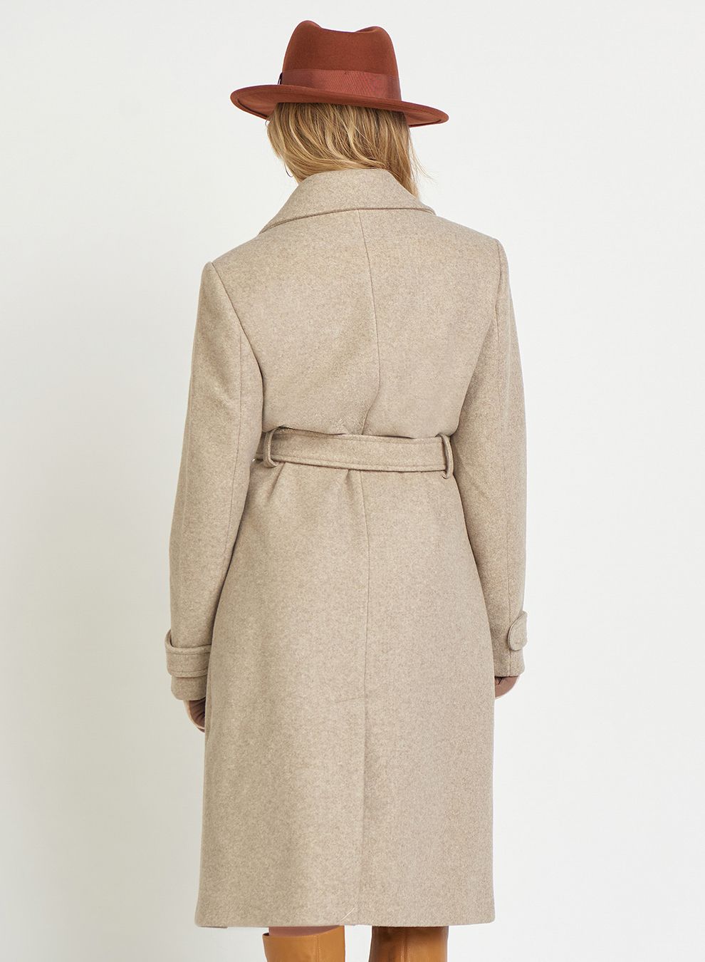 Dex Belted Collar Coat