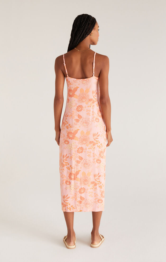 Cora Floral Midi Dress
