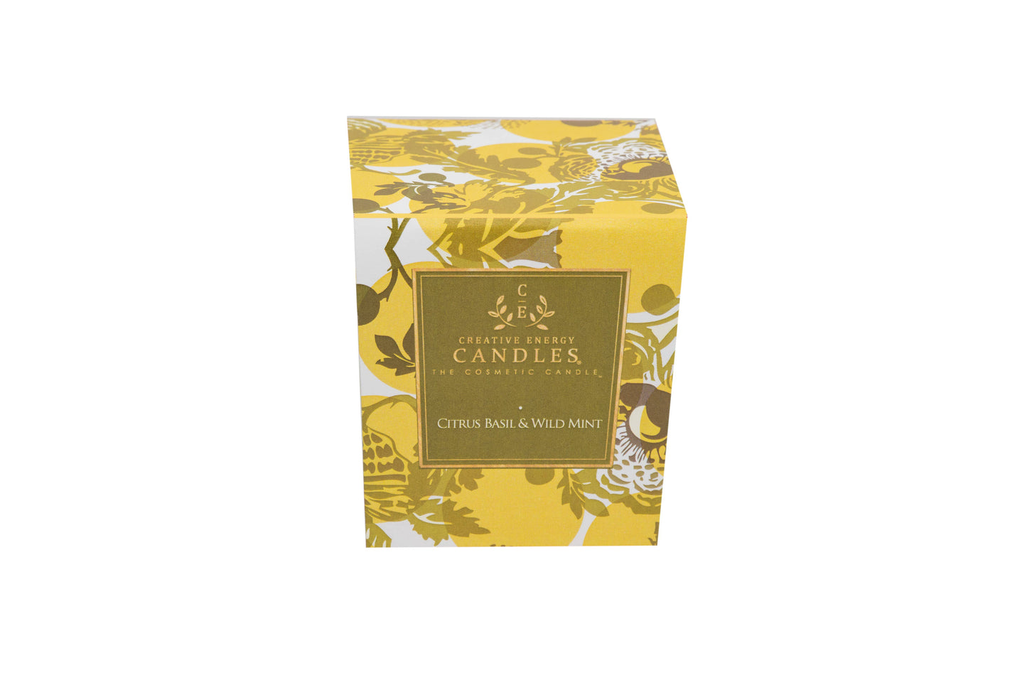 Creative Energy Candles - Citrus Basil & Wild Mint: 2-in-1 Soy Lotion Candle