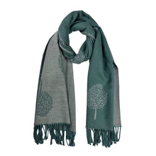 Load image into Gallery viewer, Tree of Life Cashmere Blend Scarf
