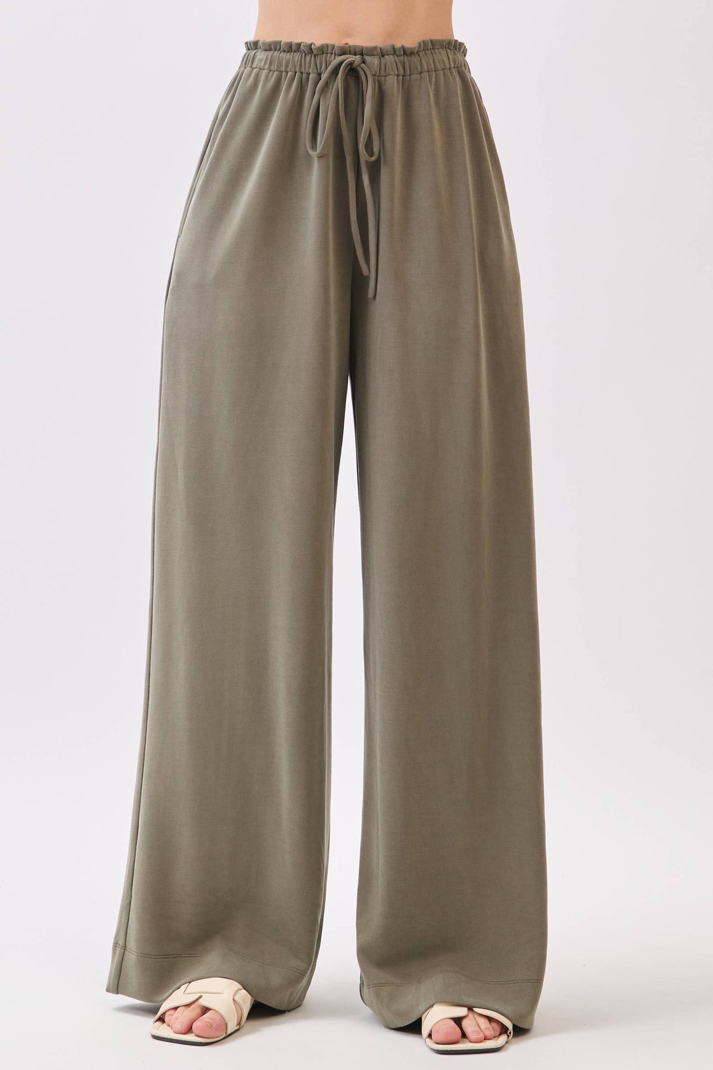 Solid Wide Leg Pants - Final Touch
