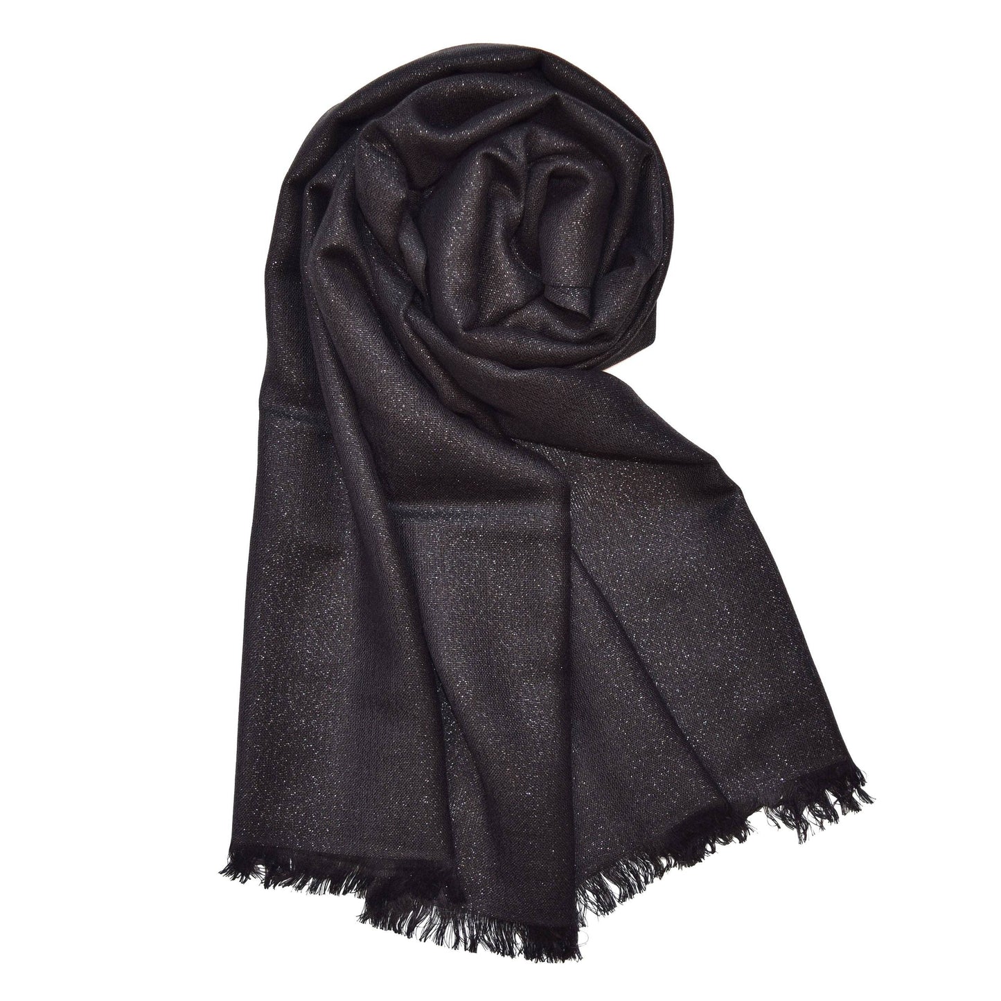 FRAAS - The Scarf Company - Solid Metallic Woven Evening Wrap