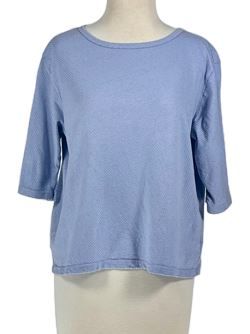 ELBOW SLV TOP-TEXTURE MINI DOT