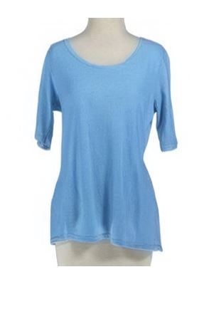 ELBOW SLEEVE MOD TEE W/ DOT PRINT
