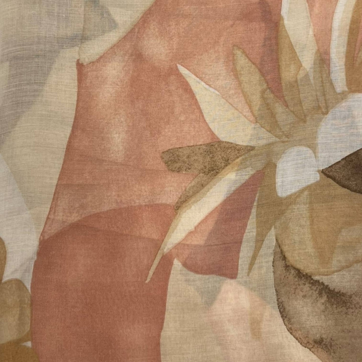 London Scarves - Soft Abstract painting on solid canvas scarf