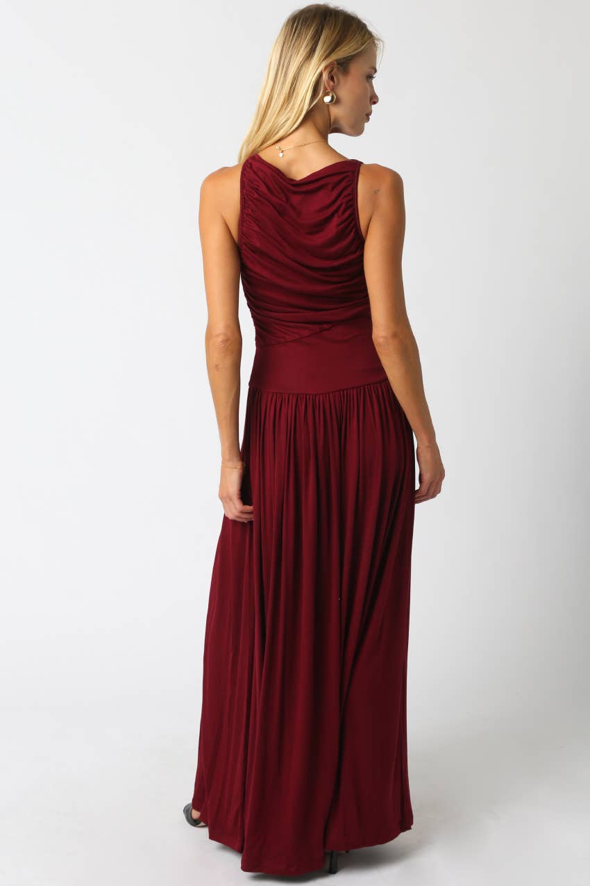 Olivaceous - Leni Maxi Dress
