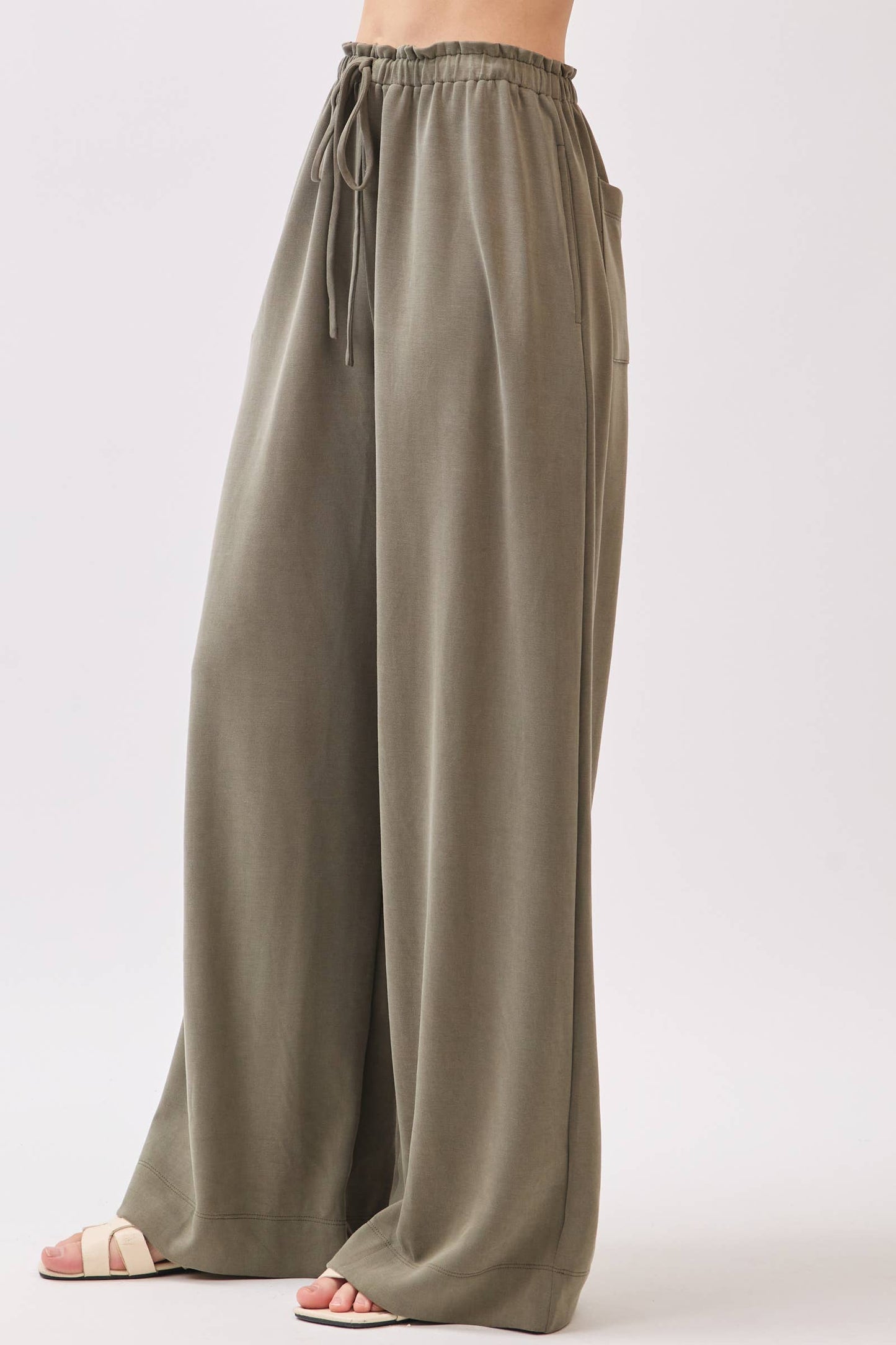 Solid Wide Leg Pants - Final Touch