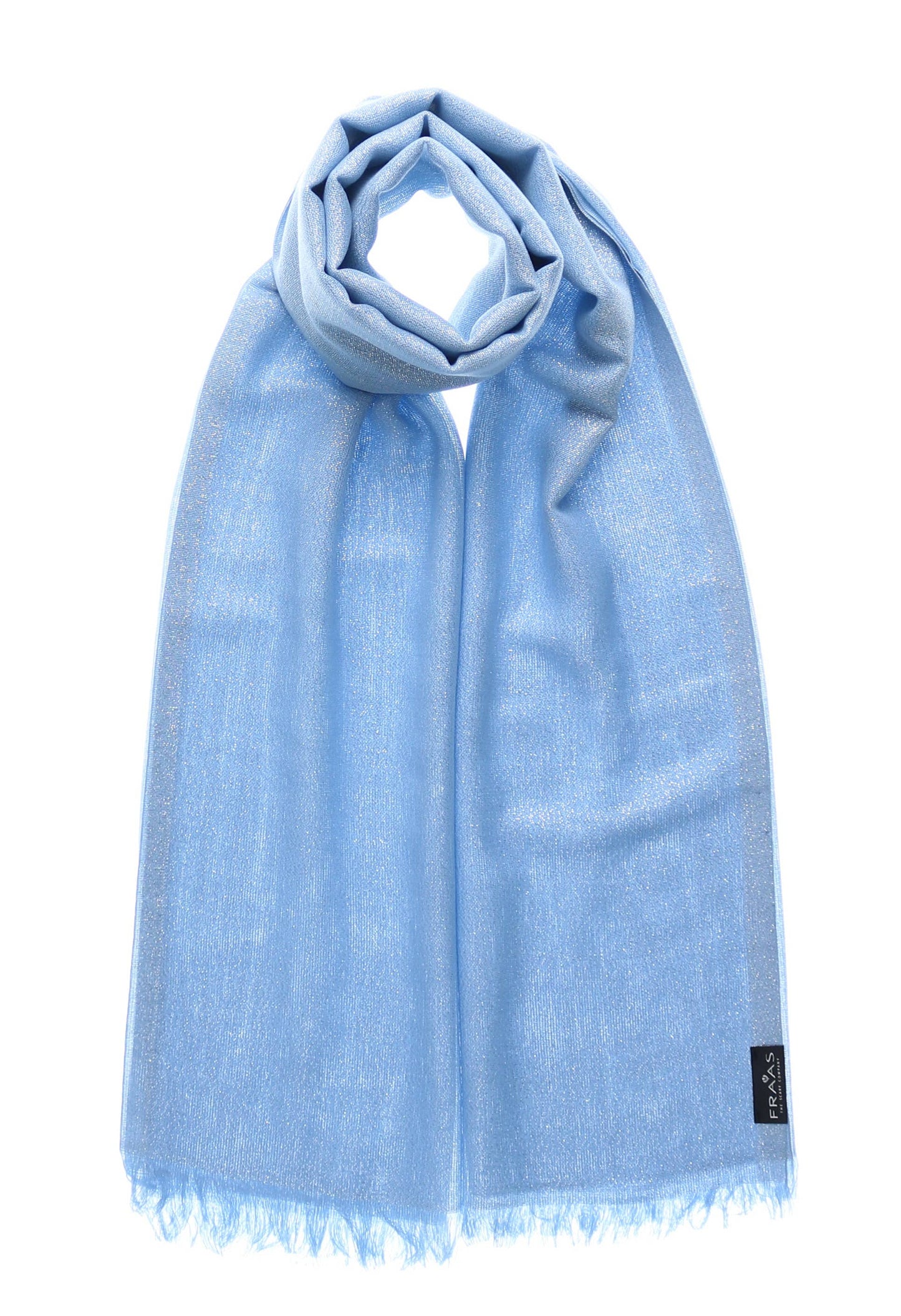 FRAAS - The Scarf Company - Solid Metallic Woven Evening Wrap