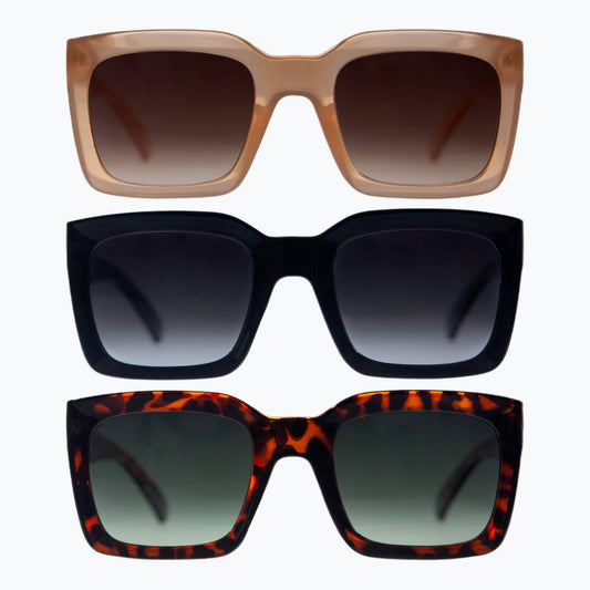 Canyon - Classic Polarized Square Sunglasses for Women & Men
