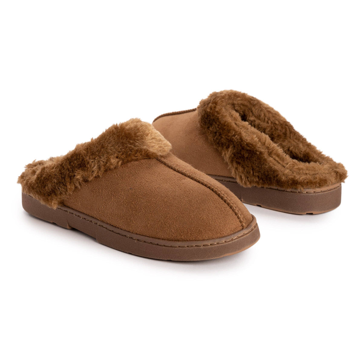 Polysuede Clog Slippers - Muk Luks