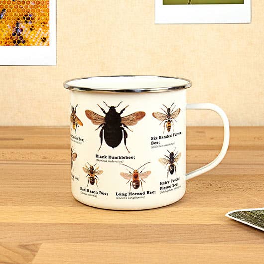 Gift Republic - Bee Enamel Mug