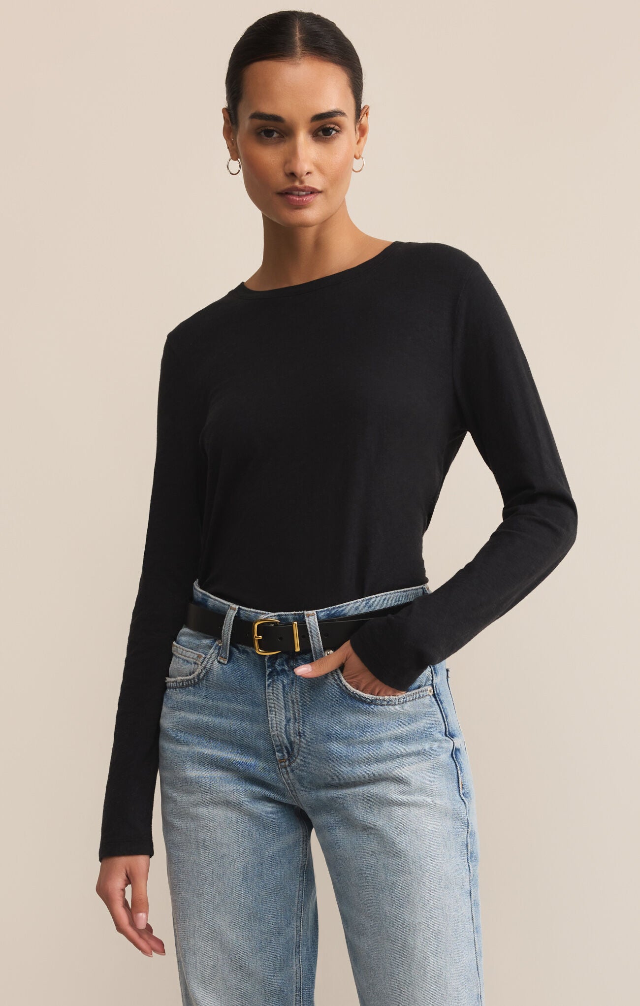 Z Supply Modern Slub Long Sleeve Tee