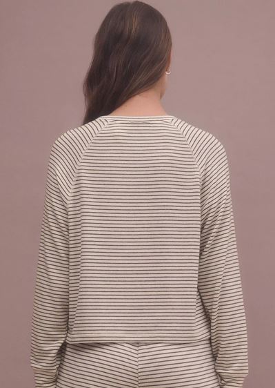 STAYING IN STRIPE L/S TOP