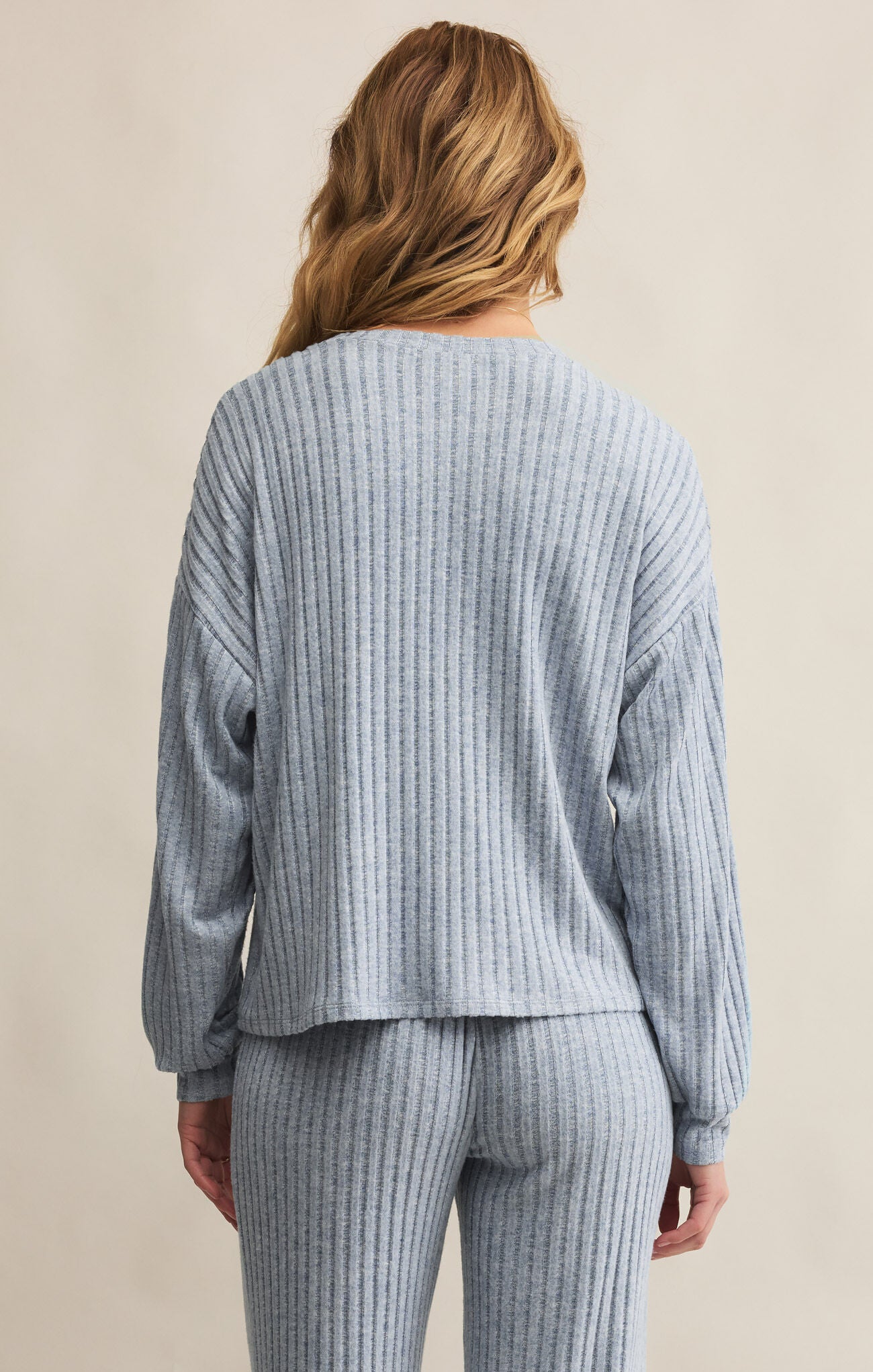 DAYDREAM RIB LONG SLEEVE TOP
