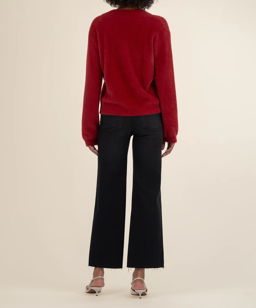 REVEL-DEEP V BOXY SWEATER