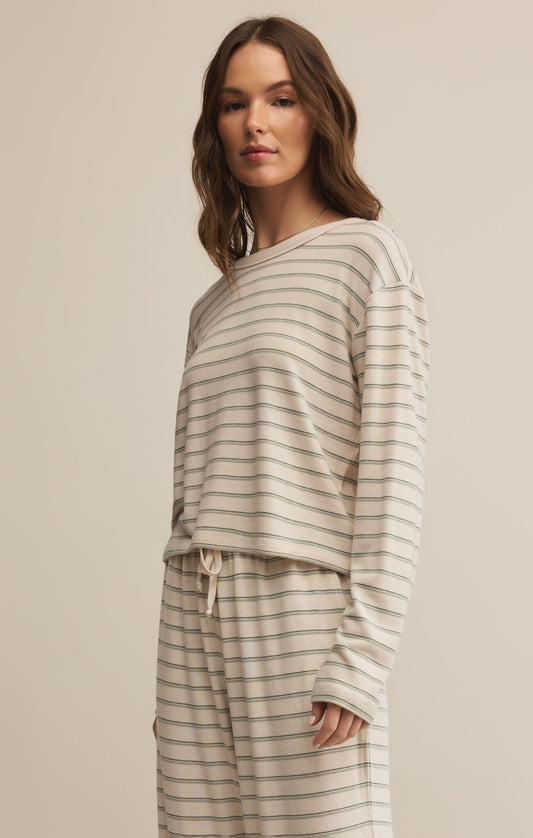 LAID BACK STRIPE TOP