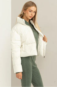WEEKEND READY QUILTED PUFFER JACKET
