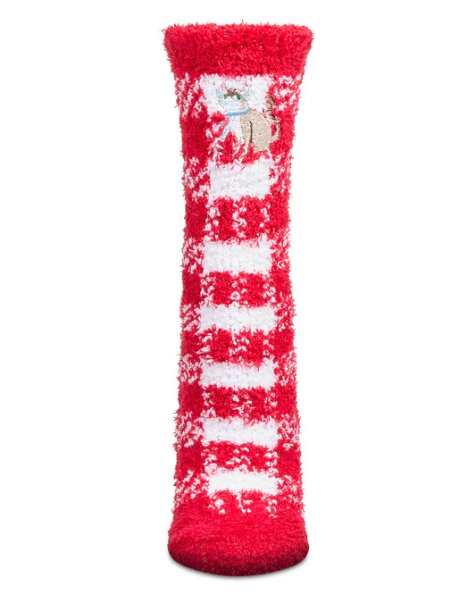Cat Mistle Toes Cozy Crew Socks