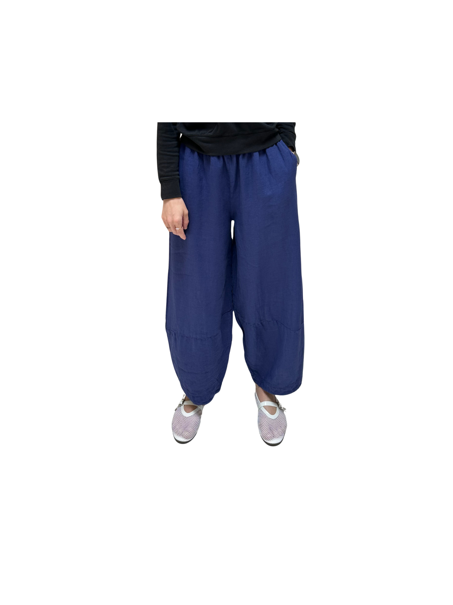 Hanky Linen Lantern Pant