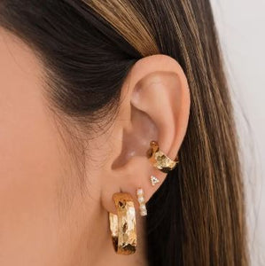 Hammered Ear Cuff