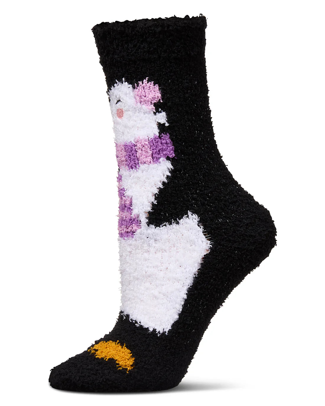 Penguin Mistle Toes Cozy Crew Socks