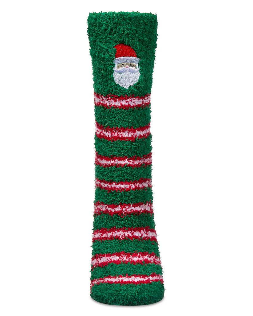 Ho Ho Santa Mistle Toes Cozy Crew Socks