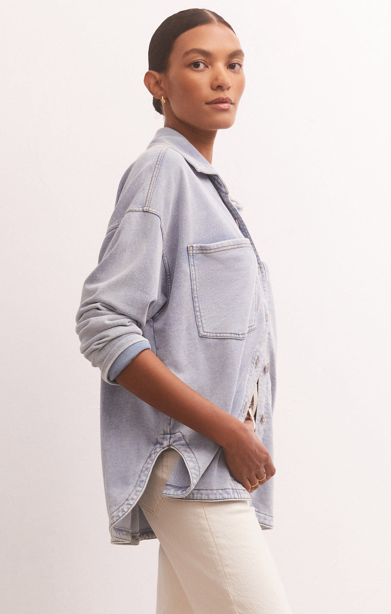 All Day Knit Denim Jacket