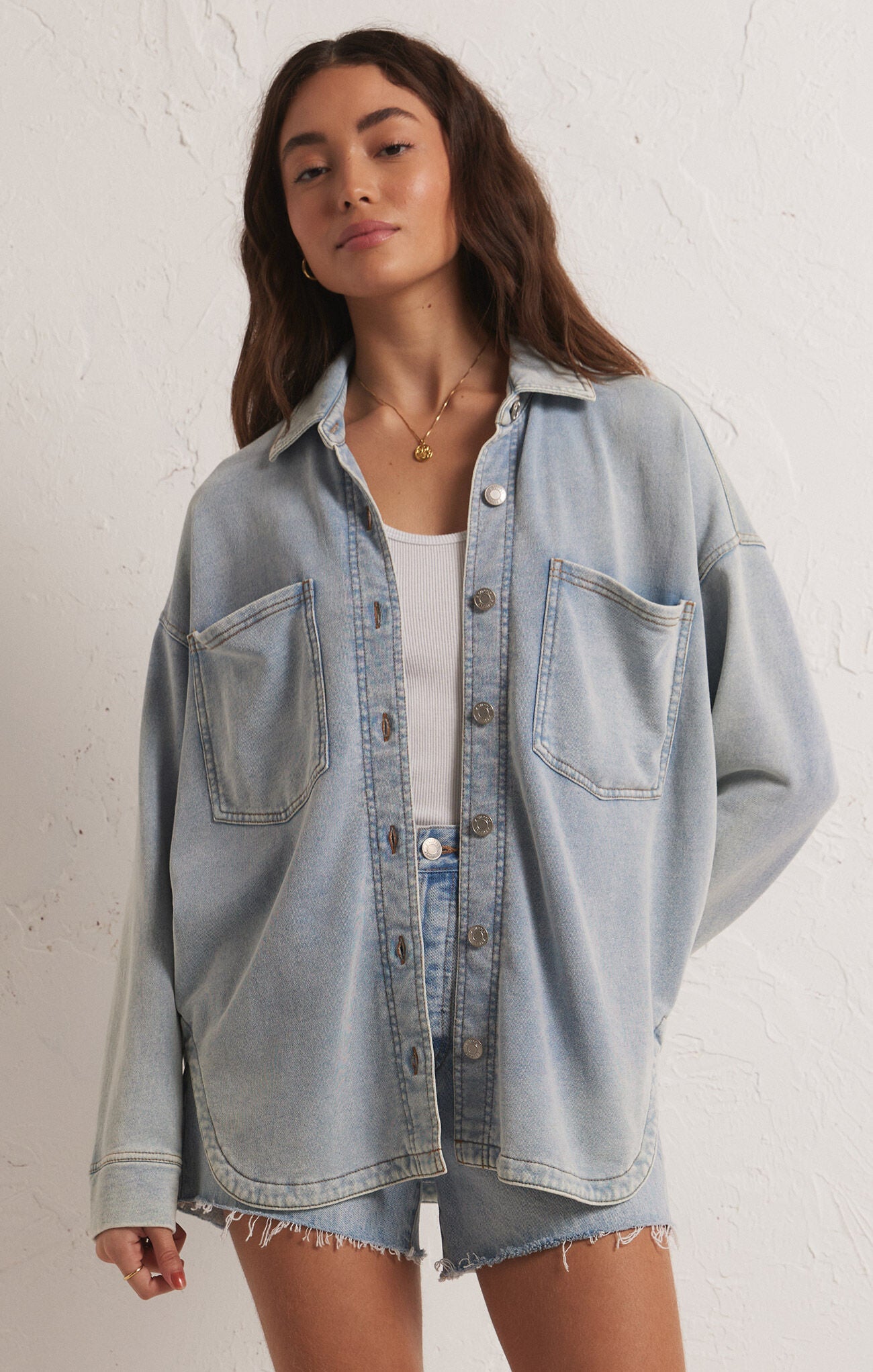 All Day Knit Denim Jacket