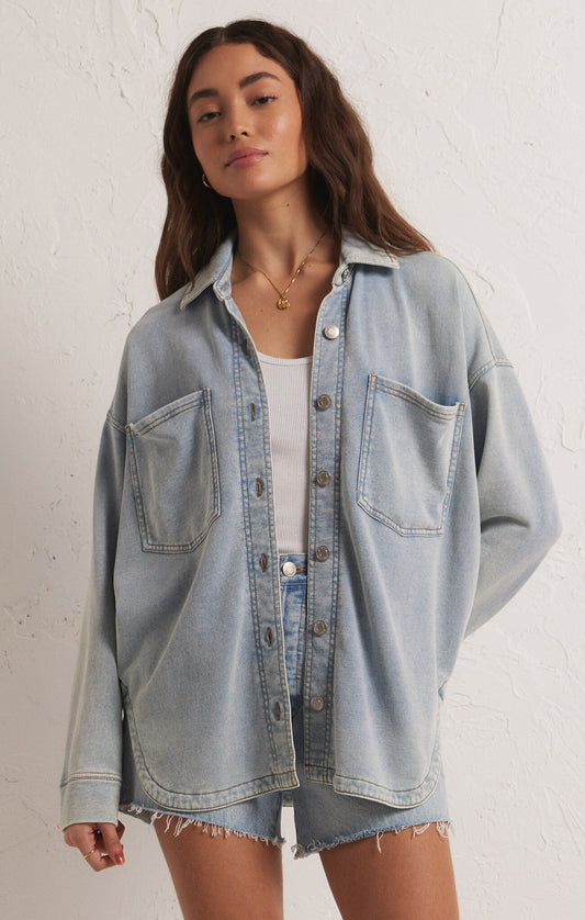 All Day Knit Denim Jacket