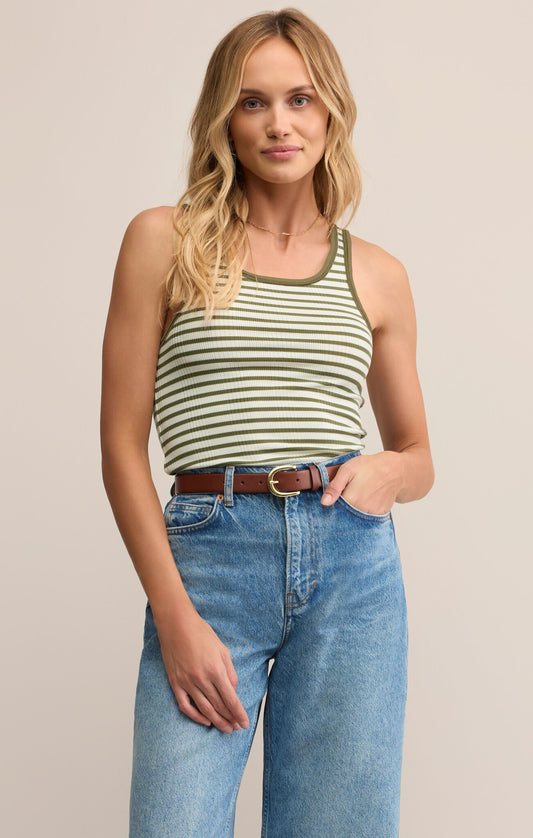 CLASSIC STRIPED SCOOP TANK